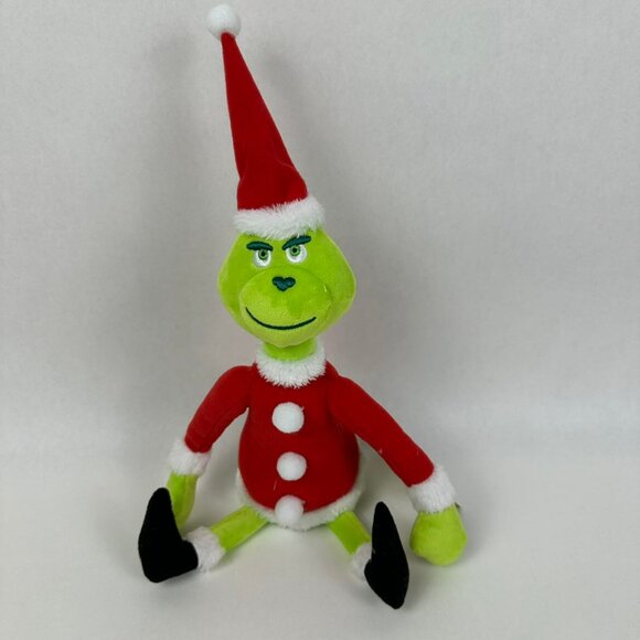 12'' Baby Stuffed Toy Christmas Gift Grinch Plush Doll - Picture 1 of 6
